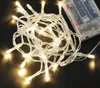 Kerst Strings Festival String Party Lights 1m 2M 3M 4M 5M LED-strings Mini Fairy Lights 3xaa Batterij Activiteiten Gediende LED-snaren Garland Strin