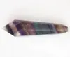 3.8-4.2 inches Beautiful natural fluorite crystal wand pipe gemstone quartz piont pipe for smoking healing with filter