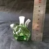 Cachimbo de água de sapo colorido, bongs de vidro por atacado queimadores de óleo cachimbos de vidro cachimbos de água plataformas de petróleo para fumar