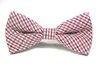 New Style Plaid Kids Bowtie Cotton Children Bowties Baby Kid Classical Pet Dog Cat Striped Butterfly Child Bow tie GA104
