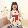 Software White Bear Cloth Doll 50 / 85cm Almohada caliente 2018 Nuevo estilo Lindo oso de peluche Juguetes de peluche Dormir Cojín Regalo de cumpleaños de la niña