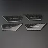 2017 NEW 4Pcs/set Car-styling carbon fiber Interior Door Bowl Cover Trim For Alfa Romeo Giulia Stelvio car Accessories