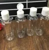 Partihandel Nya 20st / set 100 ml Plastflaskor för resor Kosmetiska lotionbehållare Refillerbara flaskor Fri frakt