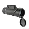 Eyebreb 10x42 Teleskop Monokulärt kompakt handhållen Multi-Coated Monocular Spotting Scope Telescope med Smartphone Adapter Mount