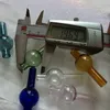 UFO-Vergaserkappe, einfarbiges Glas, gelbe Entenkuppel für 4 mm Thermal P Quartz Banger Nails Wasserpfeifenbongs