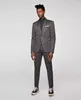 2018 Ultimi disegni di pantaloni grigi Slim Suit da uomo Set Casual Skinny Simple Men Tuxedo 2 pezzi (giacca + pantaloni) Smoking da sposa