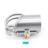 Chastity Devices Stainless Steel Male Chastity Device 3mm/5mm Glans PA-hook Mens Lock Metal Alert #R69