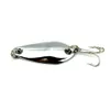 Hengjia fiskesked lockbete 3,5cm 3,7g 8#krokar spinner hårt bete/skedar/ metall Fiskedrag flugfiske 20st (SP017)