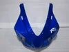 Vitblå Camal Hi-Grade Bodywork Fairings för Yamha 1998 1999 YZF R1 YZFR1 98 99 YZF-R1 Full Fairing Kit AF48