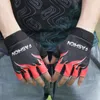 Sporty na świeżym powietrzu rowerowe rowerowe kolarstwo wędrówki żel pół palec rękawice bez palmy Super ścieranie materiałów palmowych #ss