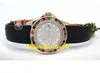 Relógio de pulso de luxo mens watch Box Original certificado 116655 18 K Rose Gold Diamond Dial Pave Sapphire Bezel 40mm