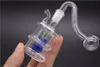 El más nuevo Inline Perc Glass dab oil rig bongs 10mm Ash Catchers Bong Internal Vortex oil burner pipes