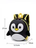 3D Cartoon Bags Toddler Kids Waterproof Penguin Children Backpack For Boys School Bags mochila escolar