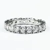 2016 mode-sieraden luxe vrouwen verlovingsring 5a zirkoon 5a zirkoon steen 925 sterling zilveren trouwring ring voor vrouwen