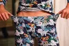 Homens de inverno cuecas longas johns algodão apertado roupa interior térmica dos homens leggings agradável sexy floral impresso quente underwear205e