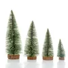 Arbre de Noël Un petit pin placé dans la décoration de Mini de Noël de bureau pour la maison de Noël 4 Taille