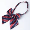 Gravata, gravata elástica pré-amarrada com alça de pescoço para menino e gravata borboleta pré-amarrada ajustável para menina