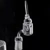 Verre Carb Cap Dabber Wax Dab Outils Accessoires pour fumer avec trou pour Quartz Banger Nails Conduites d'eau Bongs Dab Oil Rigs