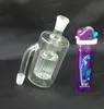 Filtrerad glas vattenflaska grossistglas hookah glas vatten rörbeslag
