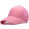 Women Summer Baseball Cap Ladies Messy Bun Adjustable Sport Hat Camouflage Woman's Outdoor Snapback Mesh Caps CP0004294k
