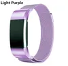 Nya 10 färger för FitBit Charge 2 Band Magnetic Milanese Loop Rostfritt stål Armband Byteband för FitBit Charge2 Rem