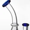 Smoke Glass Water Pipes Pyrex Bongs 14mm female joint Bong Smoking Pipe Dab Oil Rigs bubbler Hookahs beaker 943