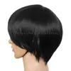 Men's Beautiful Male Black Short Straight Hair Wig/Wigs Cosplay Party Hot Sale