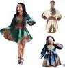 보헤미안 아프리카 드레스 섹시한 Dashiki Bodycon 민족 드레스 여성 부족 Kaftan 패션 탑 슬림 캐주얼 드레스 인쇄 긴 소매 드레스 B3743