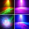 Mini luce laser verde rossa mista Aurora RGB LED Remote Music Party Disco Show DJ Home Wedding Stage Lighting