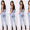 90 s Denim Tulum Mavi Jean Dungarees Vintage Baggy Genel Pantolon kadınlar için Denim Workwear Önlüğü Tulum 90 s Giyim boyutu Orta