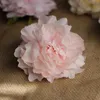 10 ピース/ロット人工牡丹の花の頭のウェディングパーティークリスマス装飾 DIY シルクフラワー壁の背景の装飾アクセサリー