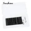 Seashine 8-15mm kasjmier plat wimpers wimper extensions ellips lash materialen dikke wimpers individuele wimpers gratis verzending