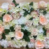 20 pezzi White Champagne Green Flowlo Flowrop Flower Wall Wedding Event Event Decoration