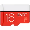 EVO plus verklig kapacitet 32GB 16GB 8GB EVO + MEMORY TF Trans Flash Card Class 10 för kameror Smart telefoner