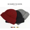 Mannen gebreide mutse beanie Skullcap Sailor Cap Manchet Dartelloze Retro Marine Style Muts Hat Nieuw