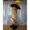 2018 Disfraces de alta calidad Puss In Boots Mascot Costume Pussy Cat Mascot Costume 253J