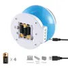 Lightme Stars Starry Sky LED Proyector de luz nocturna Lámpara de luna Batería USB Regalos para niños Lámpara de dormitorio para niños Lámpara de proyección Z20 G3614228