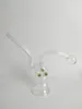 Vert populaire Mini verre brûleur à huile Bong à eau pour plates-formes pétrolières Bongs à eau petit brûleur à mazout tuyau d'eau dab rig bong Ash Catcher Hookah Pipe