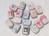 schattige kleine ijzeren handtas opslag sieraden decoratieve tin naaien doos met deksels snoep oortelefoon ring kerst geschenken dozen
