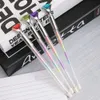 1 st Diy Cute 6 Color Diamond krijtgel pen voor kinderdagboek decoratie scrapbooking Koreaanse briefpapier kantoor marker pen