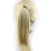 150% densitet Ombre Pre Plucked Lace Front Paryker med Baby Hair 12-22 tum Brasiliansk Rak 1B / 613 Honey Blonde Human Hair Wigs