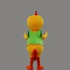 2018 vendita calda formato adulto carino gallo giallo mascotte piccolo cazzo costume personalizzato costume costume mascotte tema costume carnevale costume