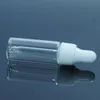 향수 유리 병 빠른 배송의 F1246 스포이드 5ml의 유리 에센셜 오일 유리 드롭퍼 병 리필 투명 유리 병