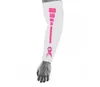 Nieuwe Collectie Faith Love Lint Kanker Borst Arm Mouw Compressie Arm Mouw Vocht Wicking Pink Ribbon Borst Kanker Roze Lint Sporten