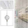 TASSEL Gardin Crystal Pärlor Tassel Silk Sträng Gardinfönster Dörrdelare Sheer Curtain Valance Door Windows Panel Curtain Livi5133410