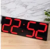 Grande relógio de parede digital design moderno relógio relógio temporizador contagem regressiva Calendário Temperatura Tempo Tempo Decor Decor Nixie Clock