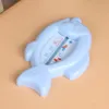 Urocze dziecko termometry Baby Thermometry Pływające Termometry Water Float Fish Shaped Safe Plastic Wanna Podlewanie Czujnik Termometr Darmowa Wysyłka