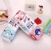 Cartoon Milk Bottle School Pencil Case Cute Pu Pen Bag Storage Pouch Korea Stationery Material Office School Supplies Escolar263V