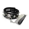 BDSM Sex Dog Collar Bondage Slave Restraints Låsbara i vuxna spel för par Fetish Sex Toys for Women och Men8371913