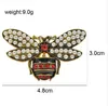 Cindy Xiang 2 färger Välj Rhinestone och Pearl Bee Brosches for Women Vintage Jewelry Fashion Insect Brosch Pin High Quality